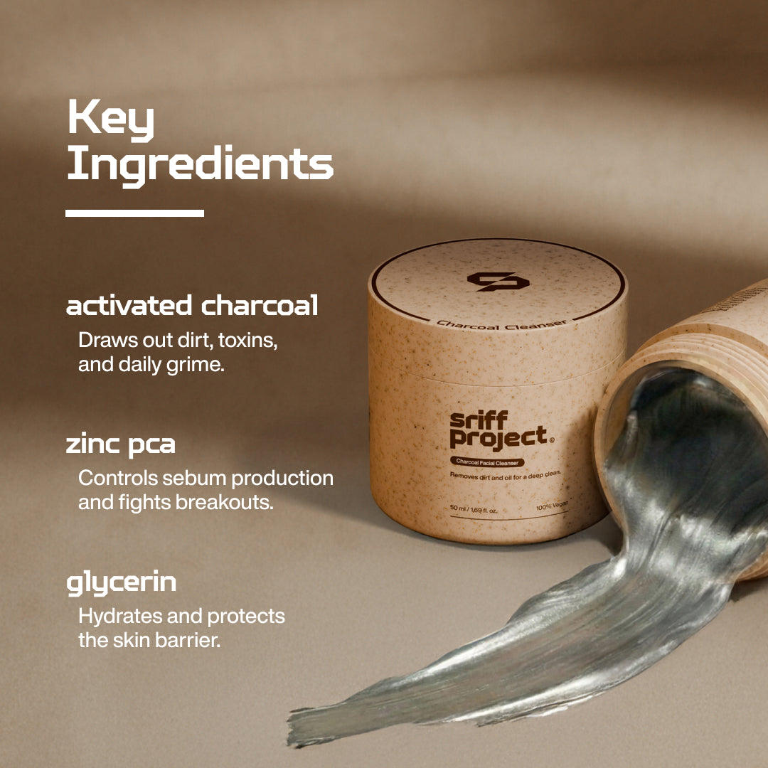 charcoal facial cleanser